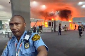 A massive fire broke out inside the convention center hosting over 50,000 UN delegates attending COP30, forcing an evacuation.
